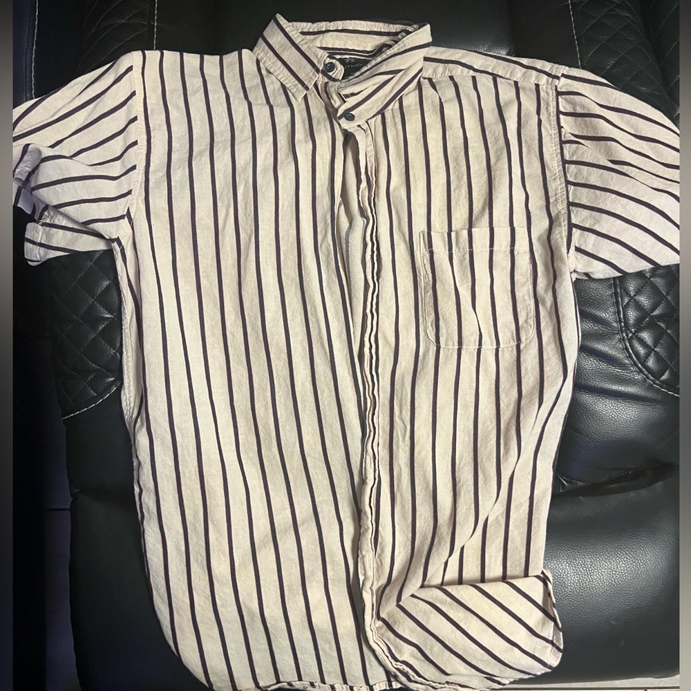 Wedding or beach button shirt really good quality and new